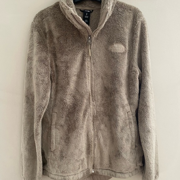 The North Face Women's Small Tan Osito Fleece Full Zip Jacket - Picture 5 of 5